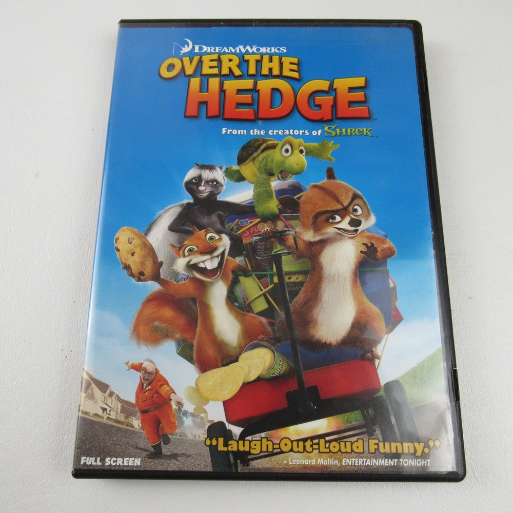 Over The Hedge Dreamworks Animated Family‎ Movie DVD Full Screen